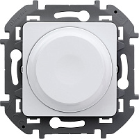 673790 Светорегулятор поворотный без нейтрали 300Вт - INSPIRIA - белый