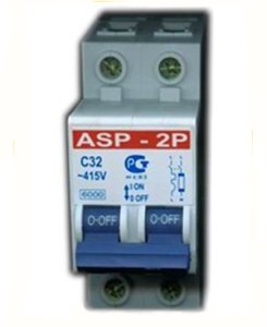 ASP-2P-63A автоматический выключатель с независимым расцепителем
