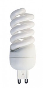 220В G9 11 Вт  2700K Лампа энергосберегающая Ecola G9 Spiral 